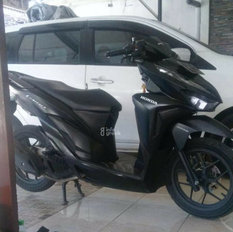 Sepeda motor milik Solikudin warga Desa Sidomulyo sebelum hilang dicuri. (Foto: Ist/Infogresik)