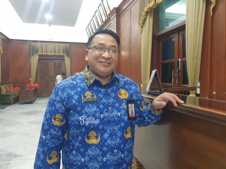 Catatan Akhir Tahun: Dispendukcapil Gresik Berhasil Cetak 408.412 KK dan 998.003 KTP Kadispendukcapil Gresik Hari Syawaludin. (Foto: Khanif Rosidin/Infogresik)