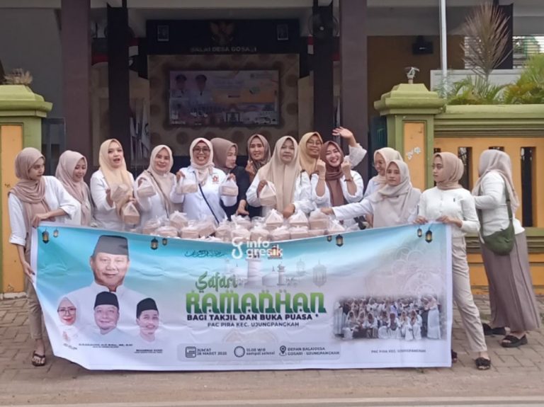 Meski Sudah di Penghujung Ramadan, PIRA Ujungpangkah Tetap Semangat Bagikan Ratusan Takjil Pengurus PIRA Kecamatan Ujungpangkah saat bersiap-siap membagikan ratusan takjil. (Foto: Ist/Infogresik)