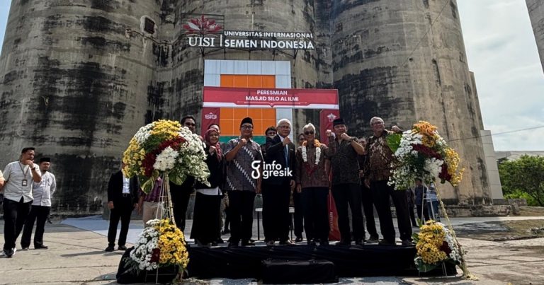 Suasana Peresmian Masjid Silo Al Ilmi UISI. (Foto: Khanif Rosidin/Infogresik)