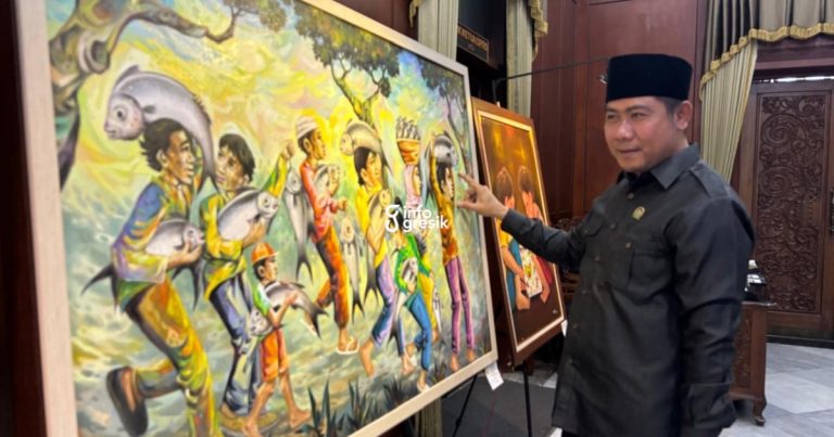 Kades di Bawean Ditangkap Saat Nyabu, Wakil Ketua DPRD Gresik Merasa Miris  Wakil Ketua DPRD Gresik, Lutfi Dhawam. (Foto: Khanif Rosidin/Infogresik)