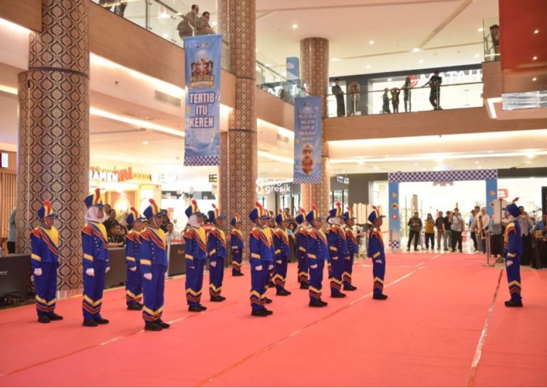 Suasana kegiatan Gebyar Pocil di Atrium Gressmall. (Foto: Ist/Infogresik)