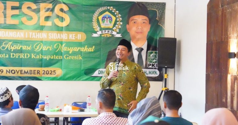 Bertemu Anggota DPRD Gresik Dimas Setio, Warga Curhat Minta Diskon PBB dan BPHTB Kembali Diadakan Anggota DPRD Gresik Fraksi PKB, Dimas Setio Wicaksono, saat melaksanakan reses. (Foto: Ist/InfoGresik)