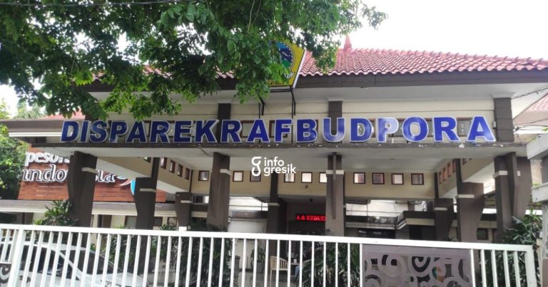 Kantor Disparekrafbudpora Gresik. (Foto: Gresikkab/Infogresik)