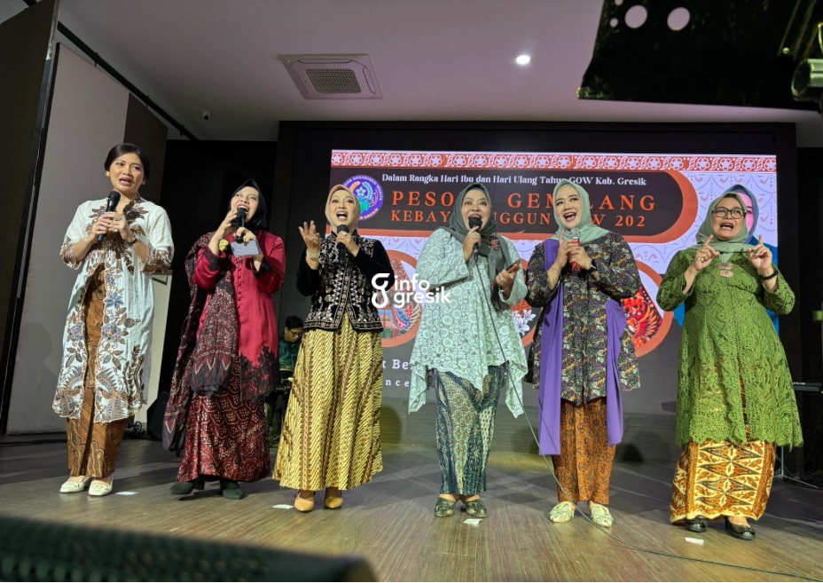 Ketua GOW, dr. Shinta Puspitasari, bersama dewan juri. (Foto: Khanif Rosidin/Infogresik)