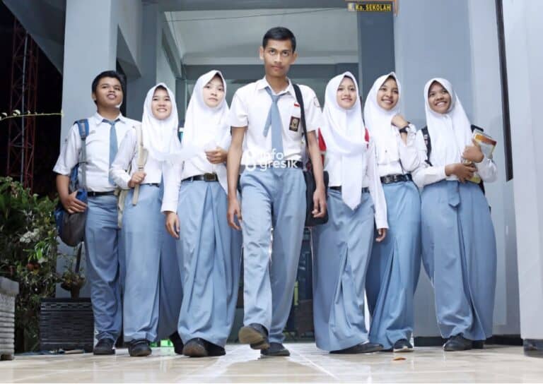 Ilustrasi siswa SMA di Gresik, kelulusan SNBP 2026 didominasi sekolah wilayah pedesaan. (Foto: Ist/Infogresik)