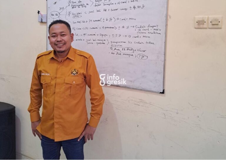 Kuasa Hukum Korban Apresiasi Kejari Gresik yang Tahan Tersangka Penganiayaan Pegawai DPUTR Kuasa hukum korban penganiayaan, Al Ushudi. (Foto: Ist/Infogresik)