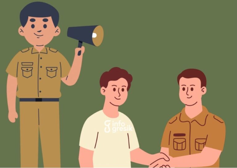 Kasus SK ASN Palsu Gresik Memanas: Agus Priyono Siap Bongkar Jika Jadi Tersangka, Kuasa Hukum Anton Justru Senang Ilustrasi kasus dugaan penipuan berkedok penerimaan ASN dan PPPK. (Foto: Canva/Infogresik)